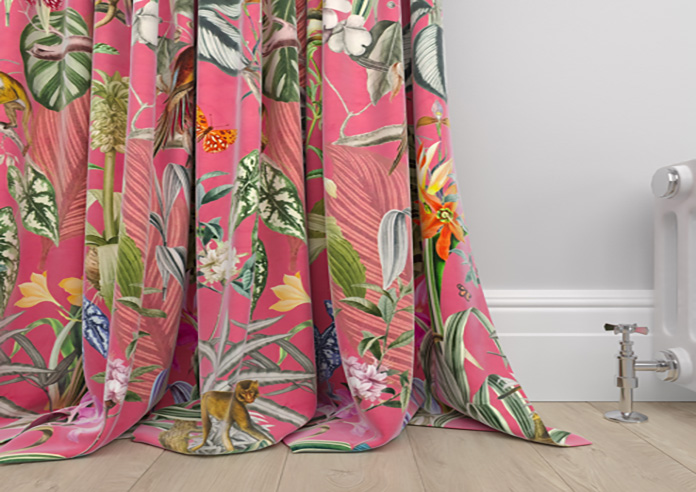 Barbados, Flamingo Pink - Made to Measure Curtain - Image 6